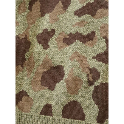 Kapital 5G Camouflage Knit Kesa Hooded Sweater