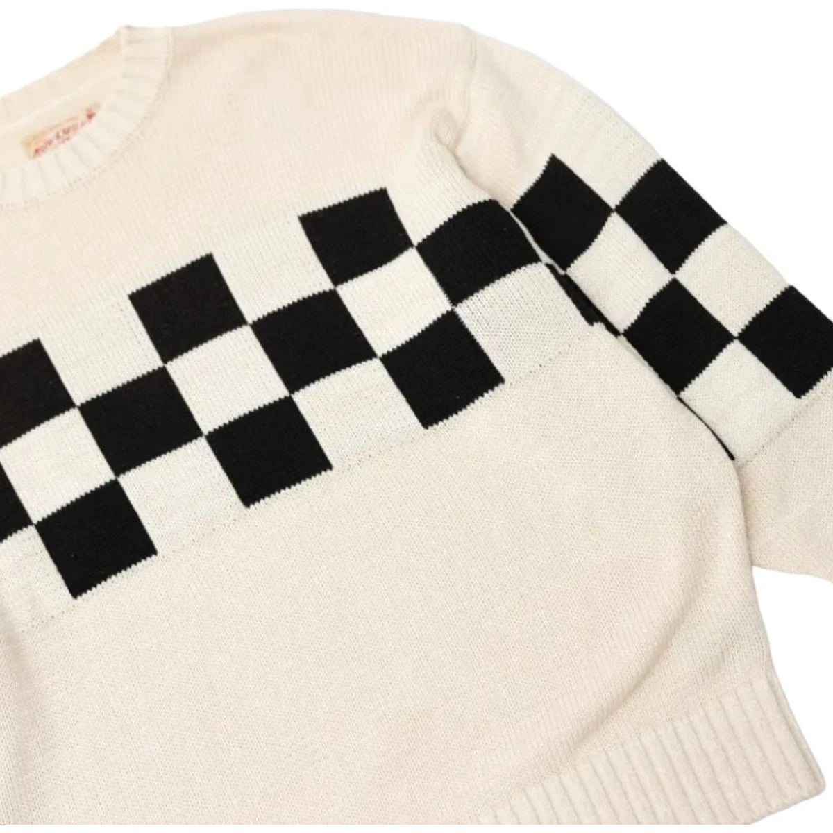 Kapital 5G Cotton Knit MxKountry Rainbowy Crew Sweater