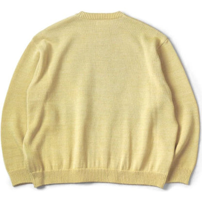 Kapital 5G Cotton Knit Piano & Sun Face Crew Sweater
