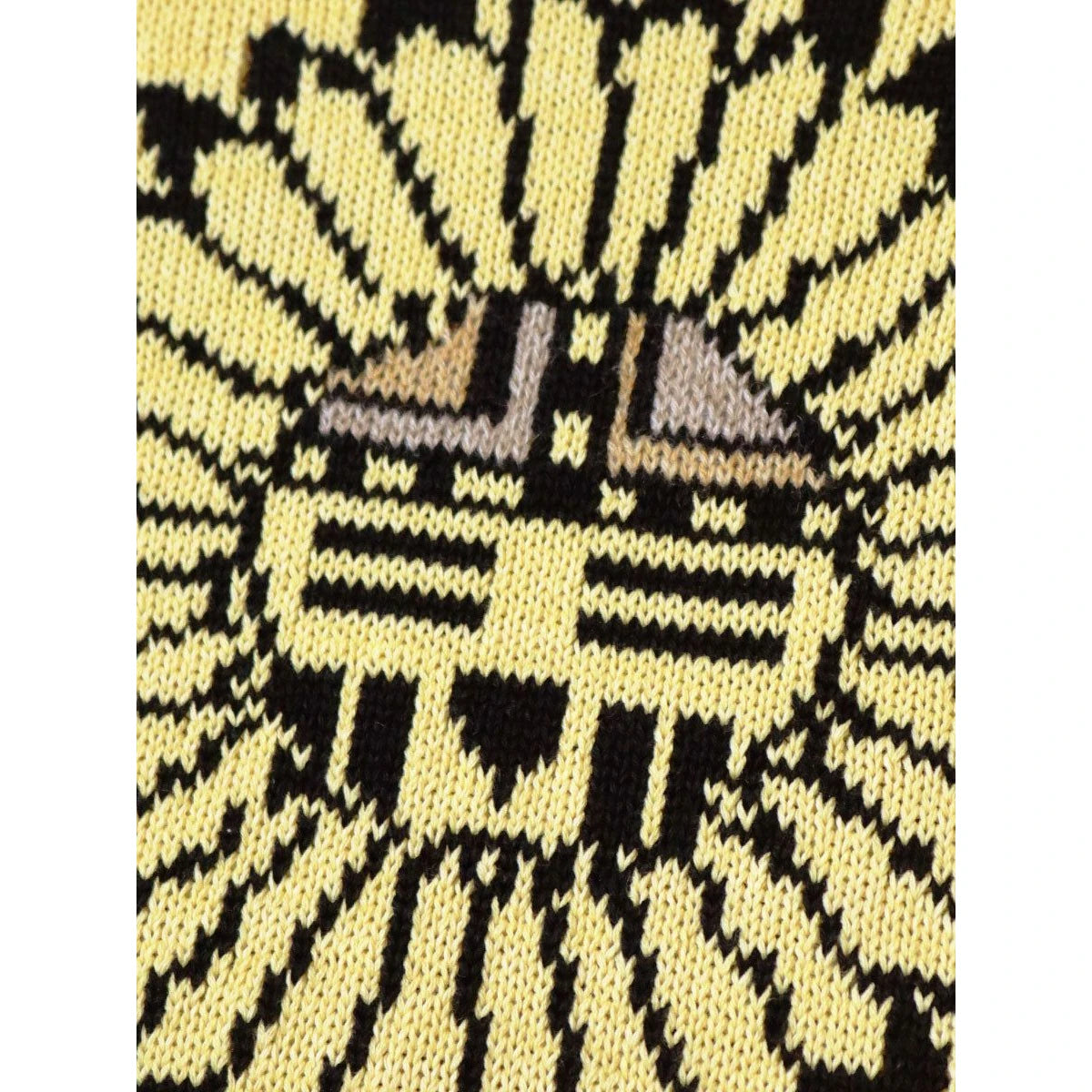 Kapital 5G Cotton Knit Piano & Sun Face Crew Sweater