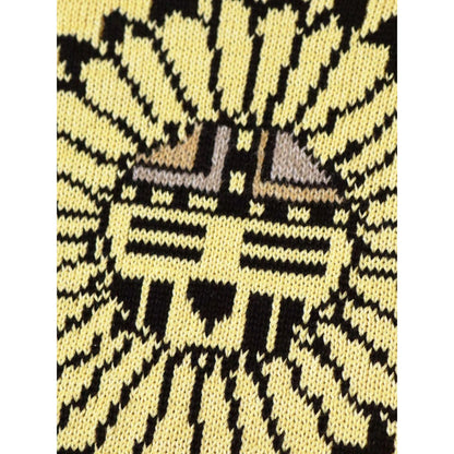 Kapital 5G Cotton Knit Piano & Sun Face Crew Sweater