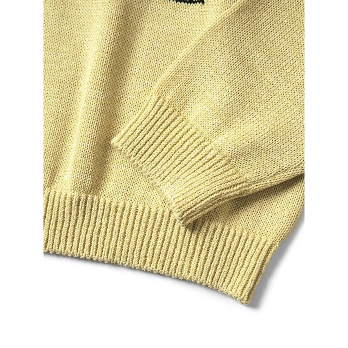 Kapital 5G Cotton Knit Piano & Sun Face Crew Sweater