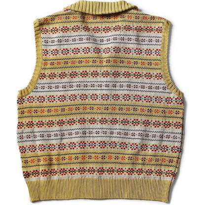 Kapital 5G Fair Isle Half Zip Vest