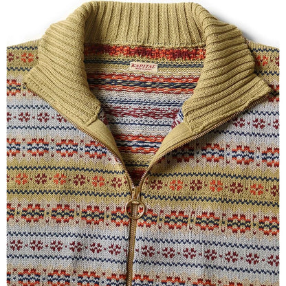 Kapital 5G Fair Isle Half Zip Vest