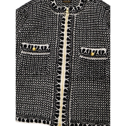 Kapital 5G Knit Zip Cabaret Cardigan