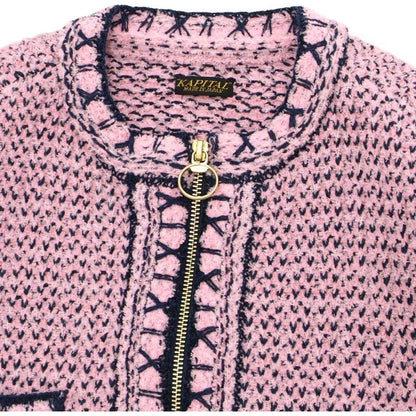 Kapital 5G Knit Zip Cabaret Cardigan