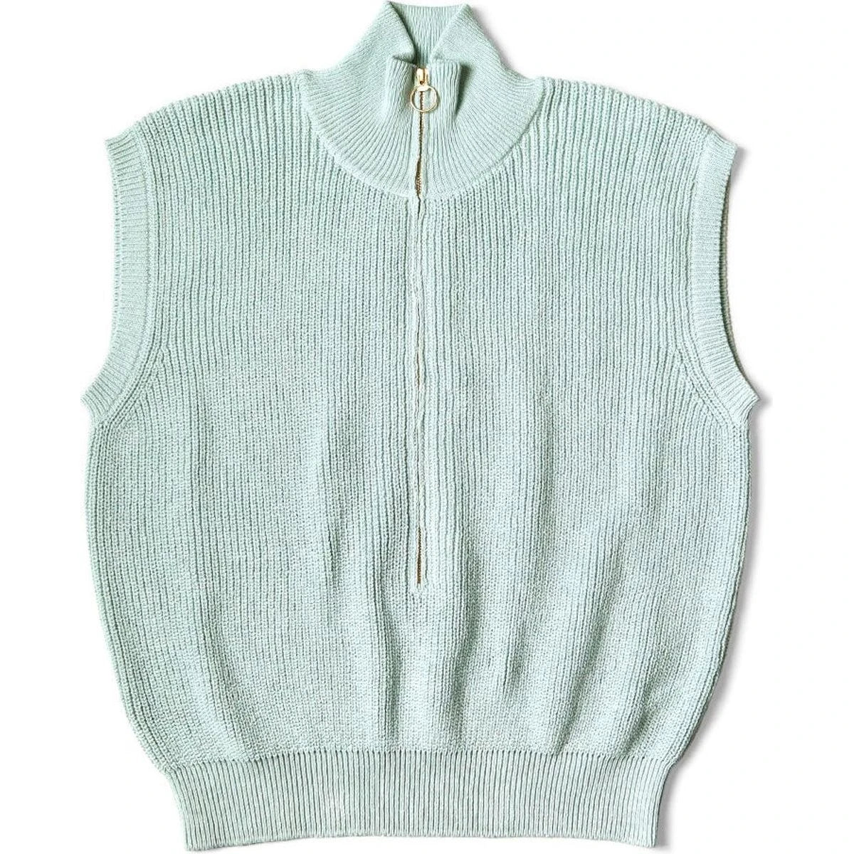 Kapital 5G Shore Knit Half Zip Vest