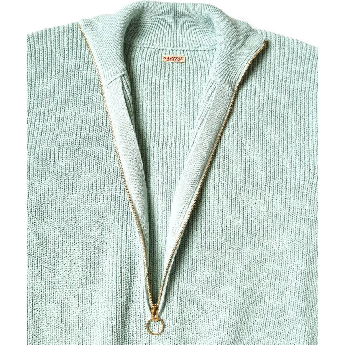 Kapital 5G Shore Knit Half Zip Vest