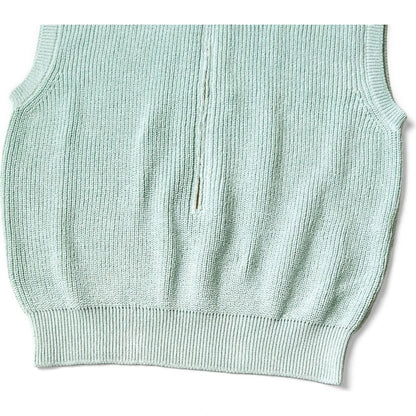 Kapital 5G Shore Knit Half Zip Vest