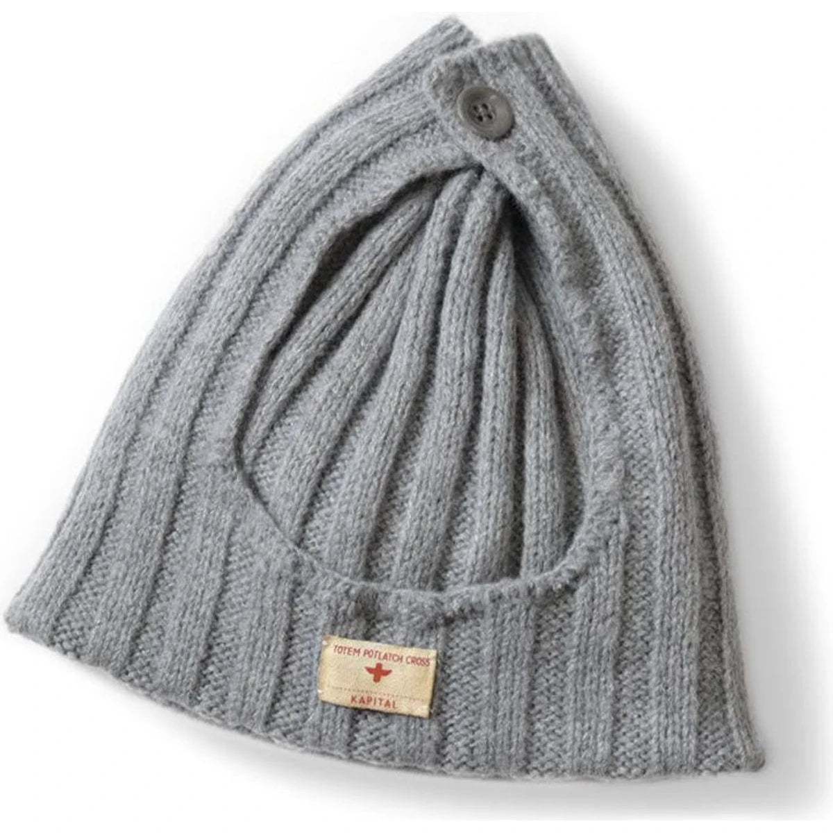 Kapital 5G Wool 3x3 Rib Hunting Knit Cap