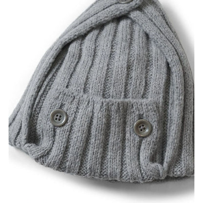 Kapital 5G Wool 3x3 Rib Hunting Knit Cap