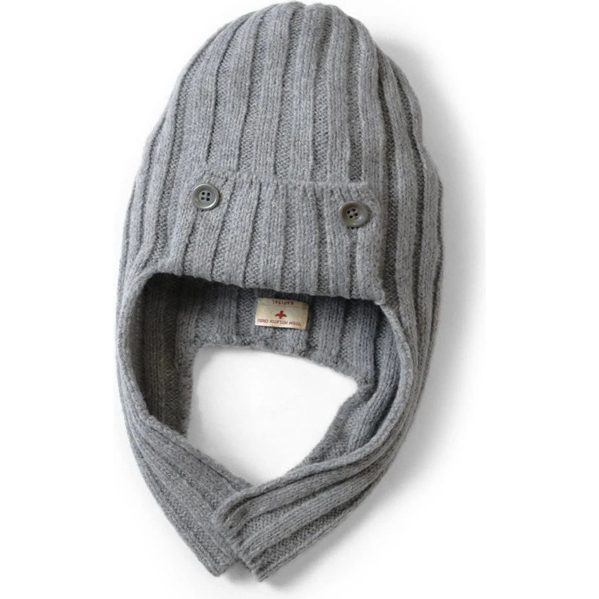 Kapital 5G Wool 3x3 Rib Hunting Knit Cap