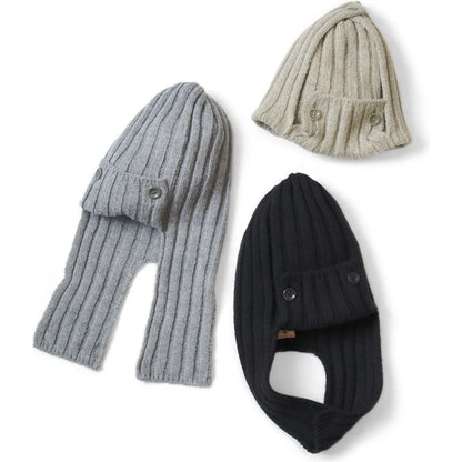 Kapital 5G Wool 3x3 Rib Hunting Knit Cap