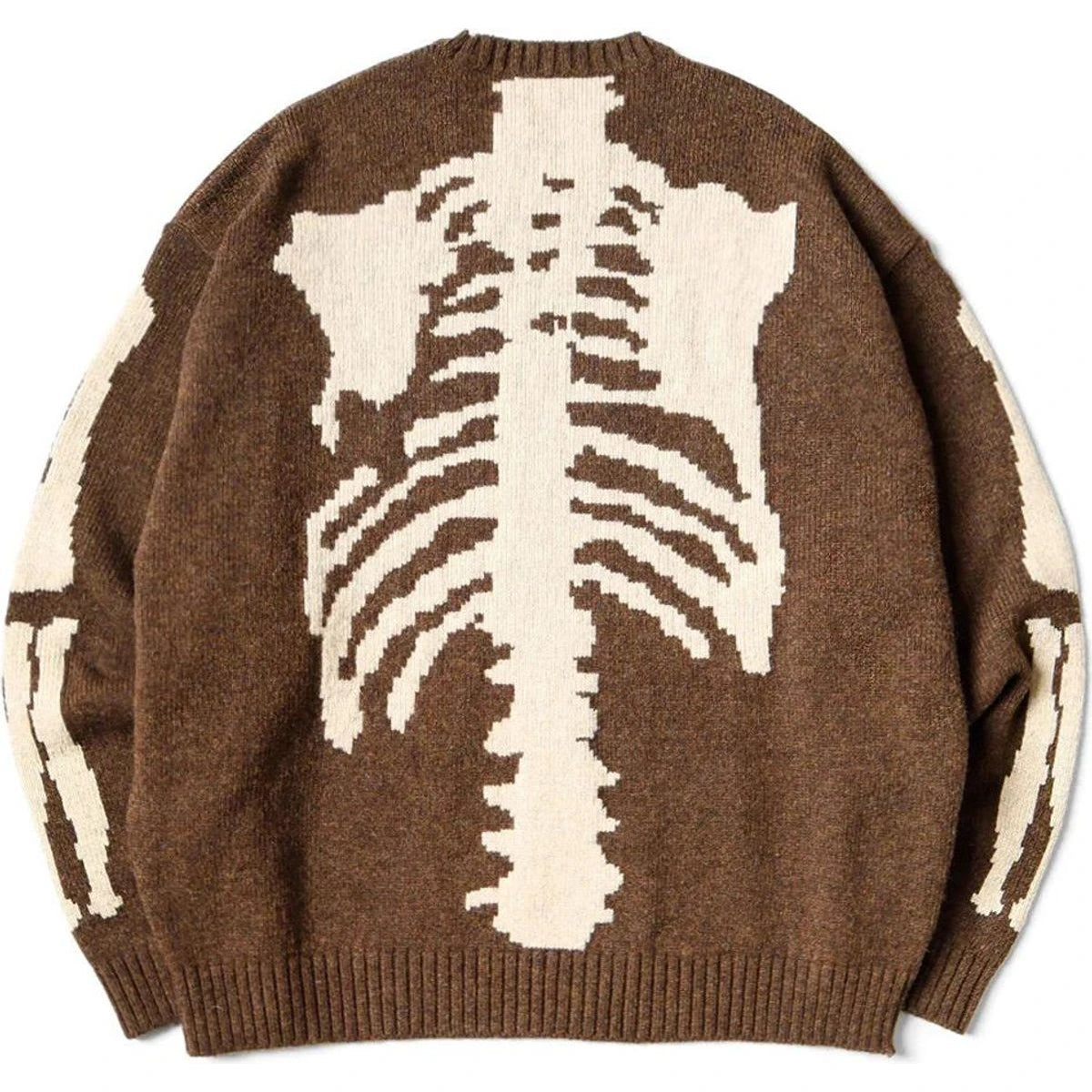 Kapital 5G Wool Bone Crew Sweater