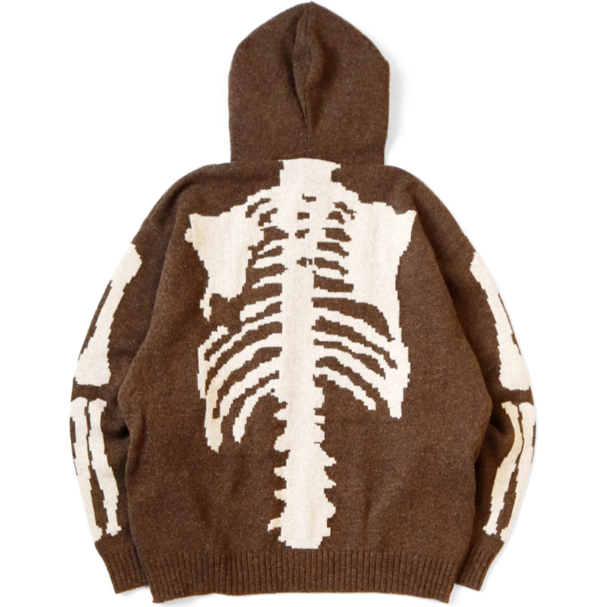 Kapital 5G Wool Bone Hooded Sweater