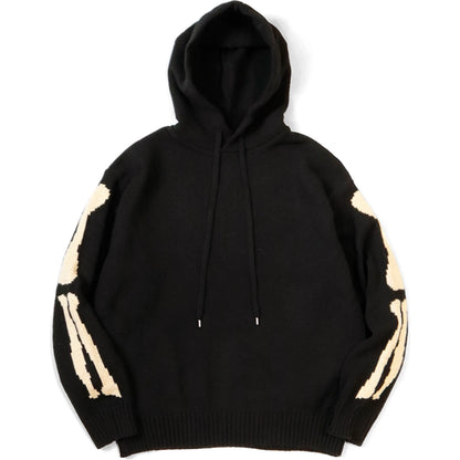 Kapital 5G Wool Bone Hooded Sweater