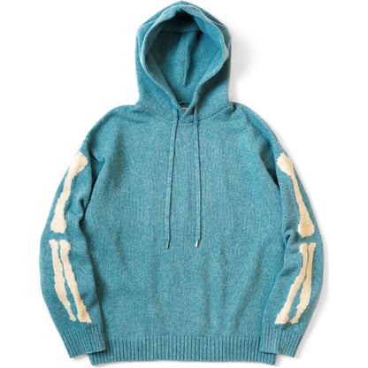 Kapital 5G Wool Bone Hooded Sweater