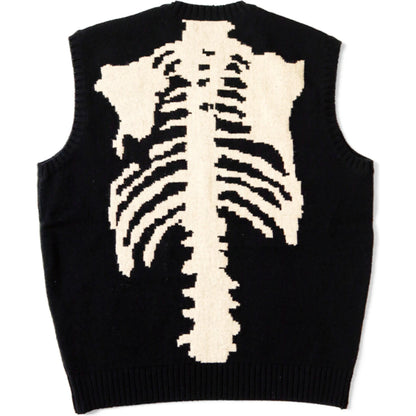 Kapital 5G Wool Bone Sweater Vest