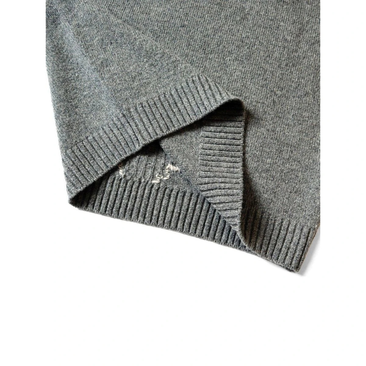 Kapital 5G Wool Bone Sweater Vest