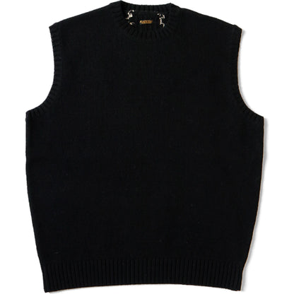 Kapital 5G Wool Bone Sweater Vest