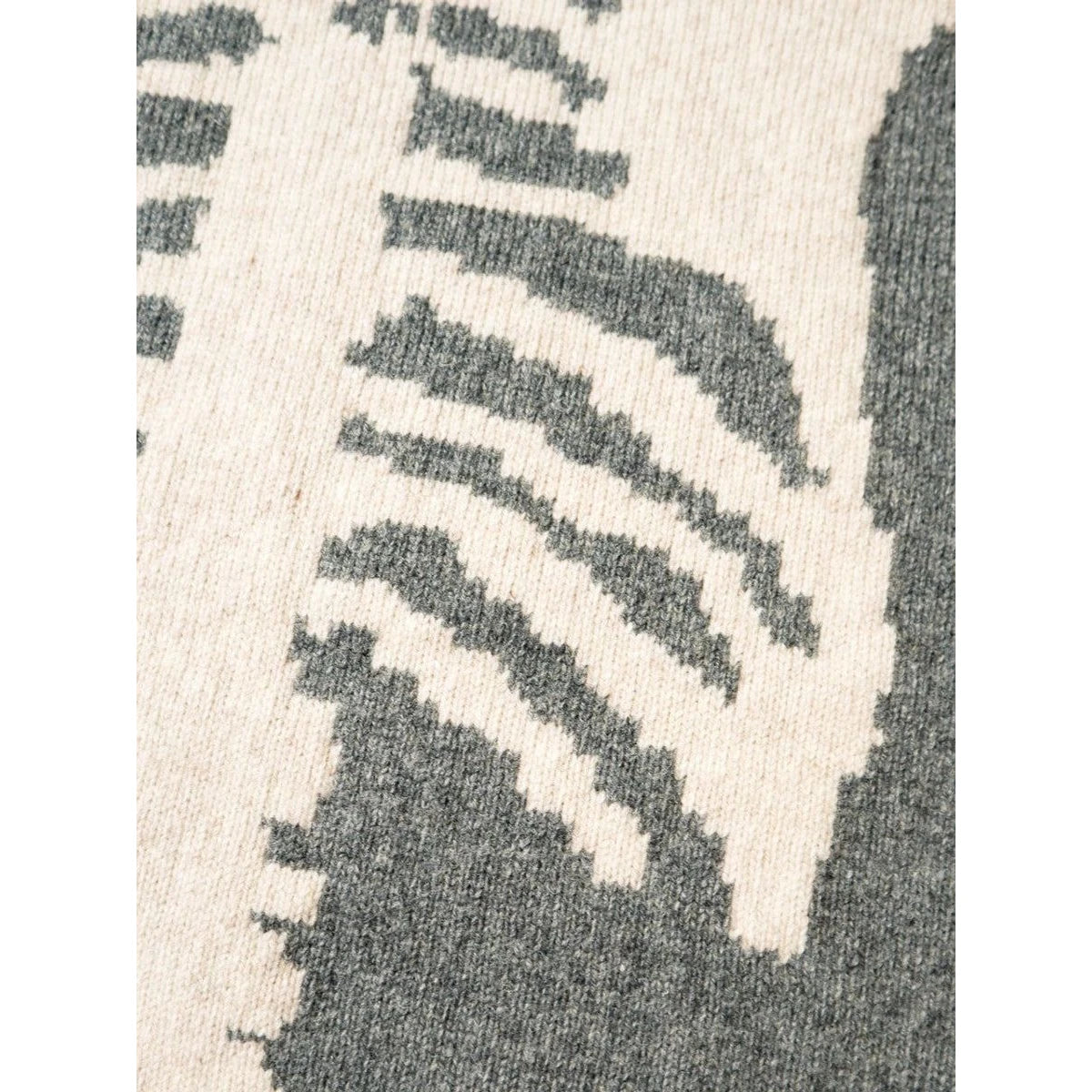 Kapital 5G Wool Bone Sweater Vest