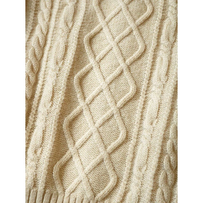 Kapital 5G Wool Cable Knit Elbow Catpital Cardigan