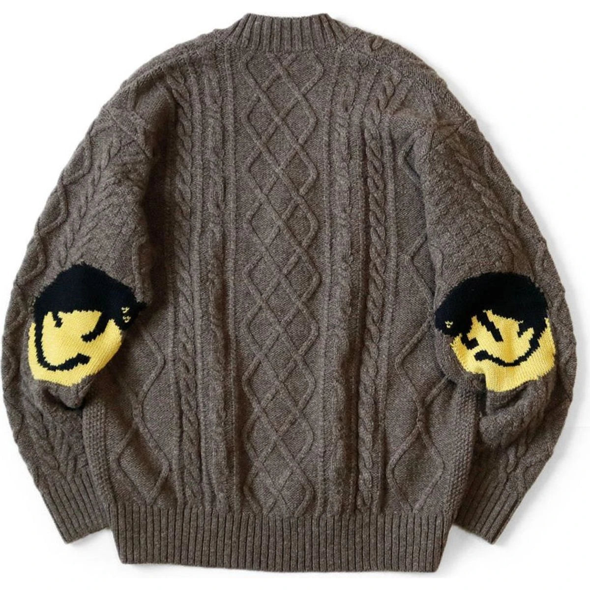 Kapital 5G Wool Cable Knit Elbow Catpital Cardigan