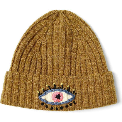 Kapital 5G Wool Knit Beanie Cap (Speakeasy Embroidery)