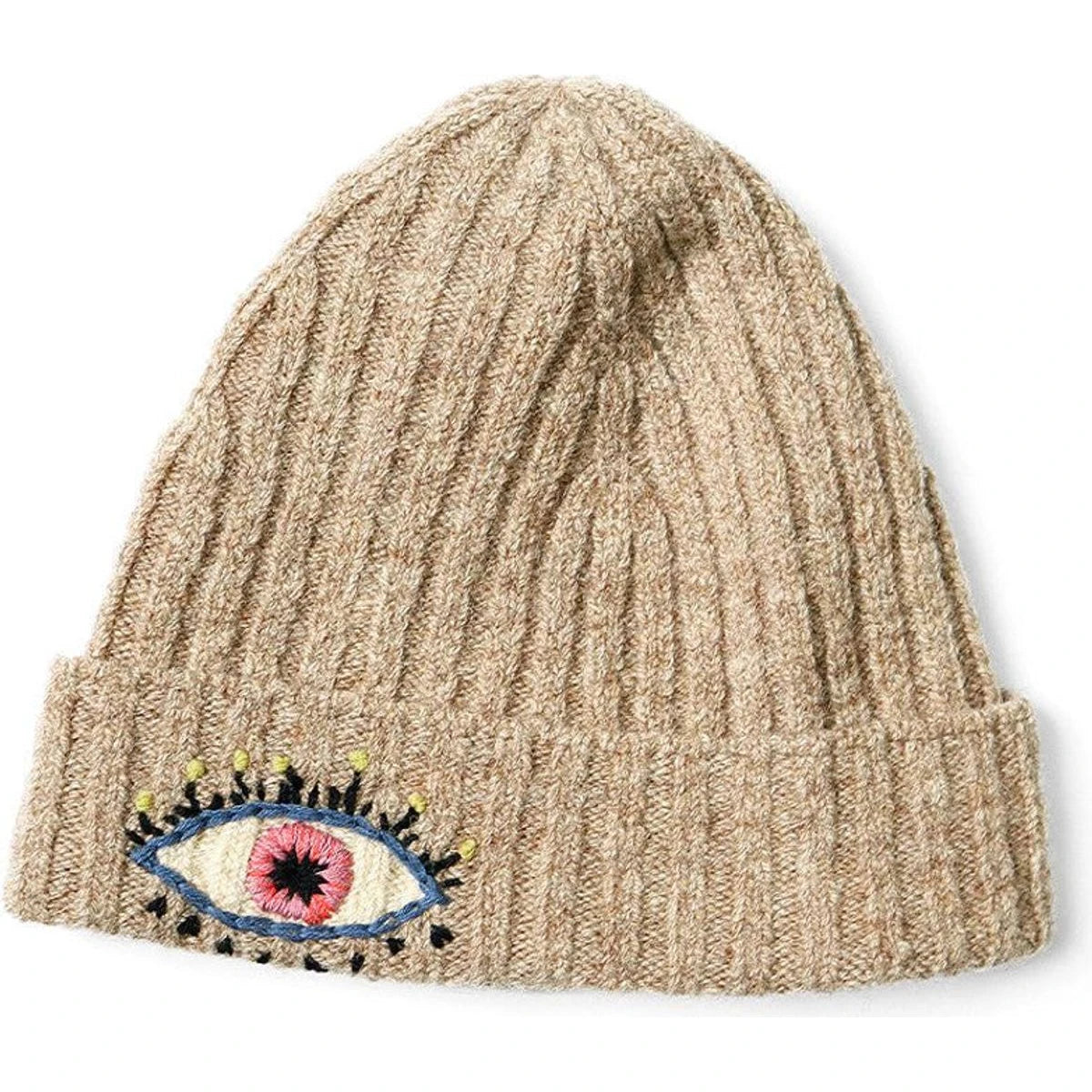 Kapital 5G Wool Knit Beanie Cap (Speakeasy Embroidery)