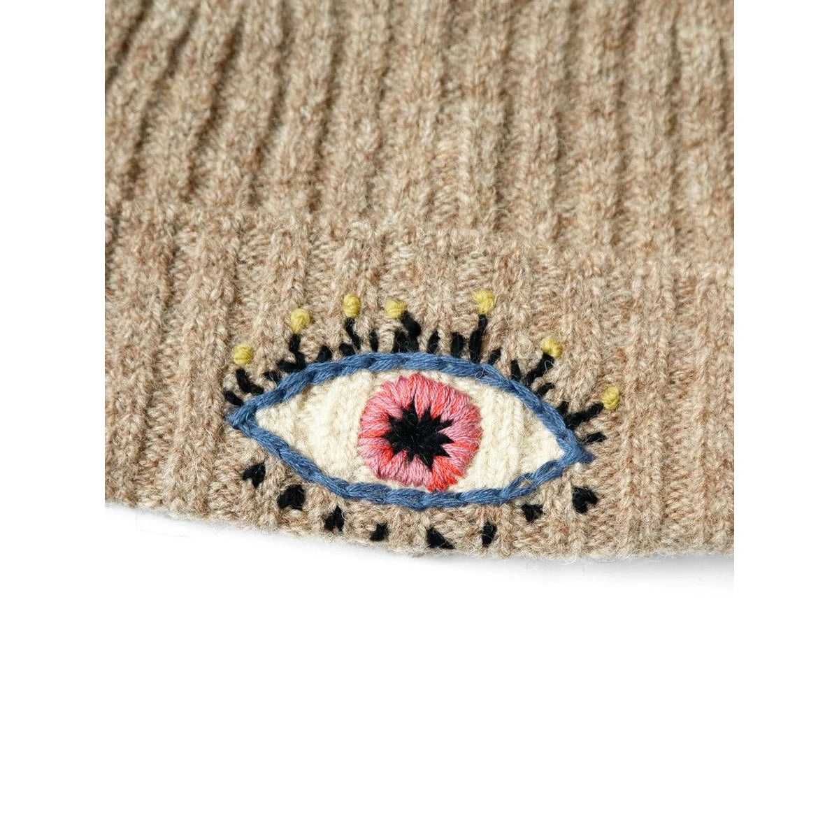 Kapital 5G Wool Knit Beanie Cap (Speakeasy Embroidery)