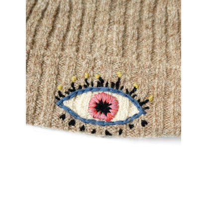 Kapital 5G Wool Knit Beanie Cap (Speakeasy Embroidery)