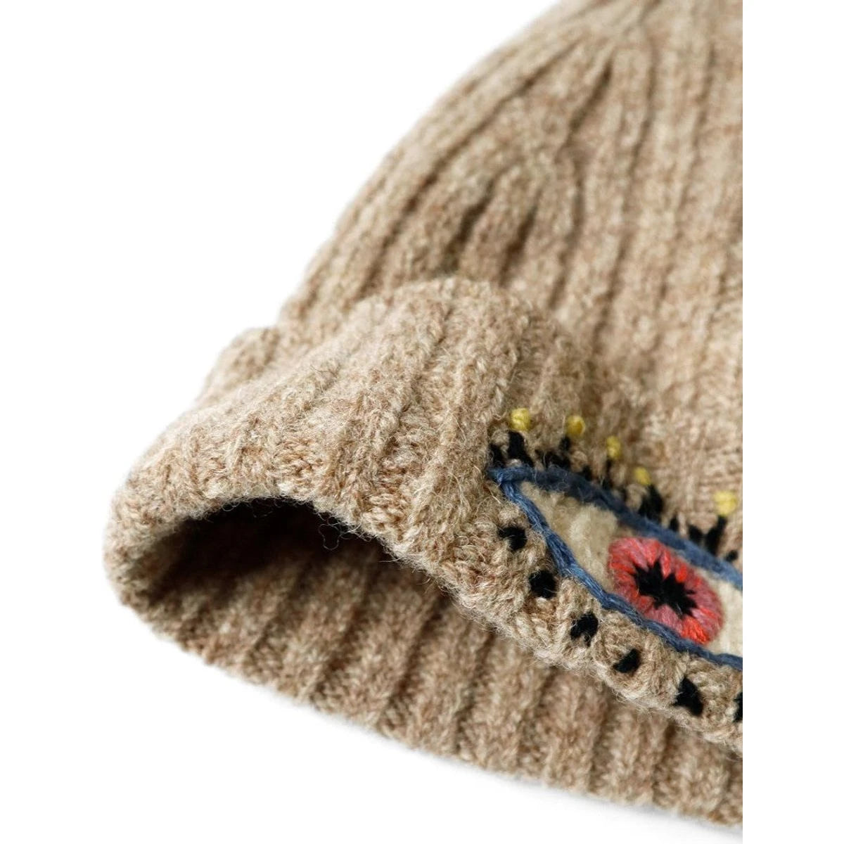 Kapital 5G Wool Knit Beanie Cap (Speakeasy Embroidery)