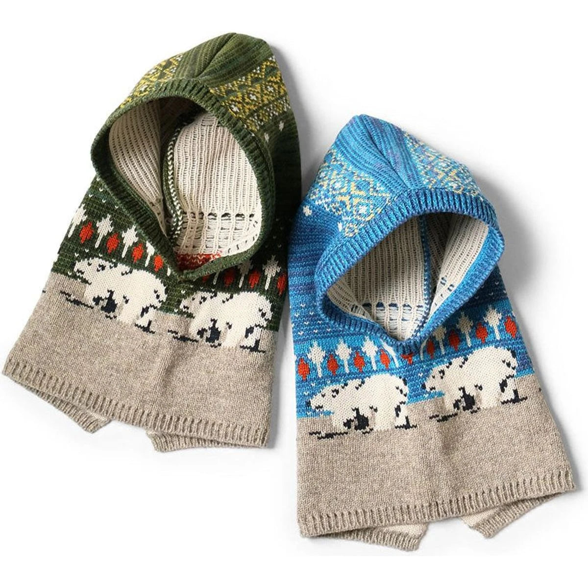 Kapital 5G Wool Polar Bear Balaclava