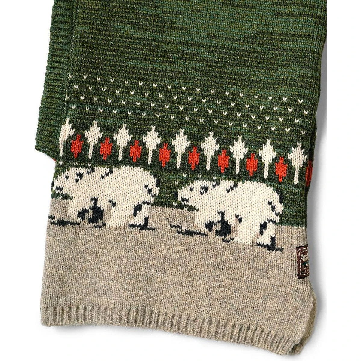 Kapital 5G Wool Polar Bear Balaclava