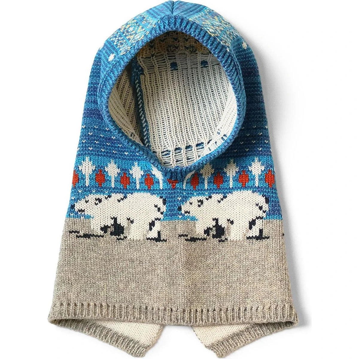 Kapital 5G Wool Polar Bear Balaclava