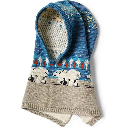 Kapital 5G Wool Polar Bear Balaclava