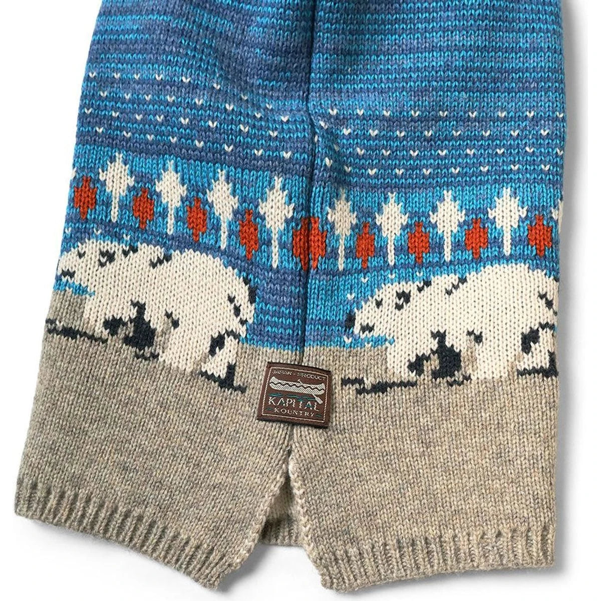 Kapital 5G Wool Polar Bear Balaclava