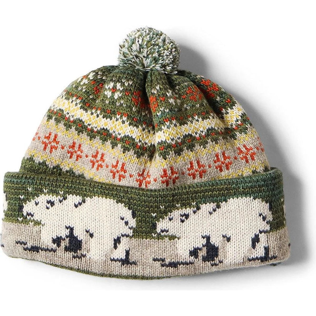 Kapital 5G Wool Polar Bear Knit Cap