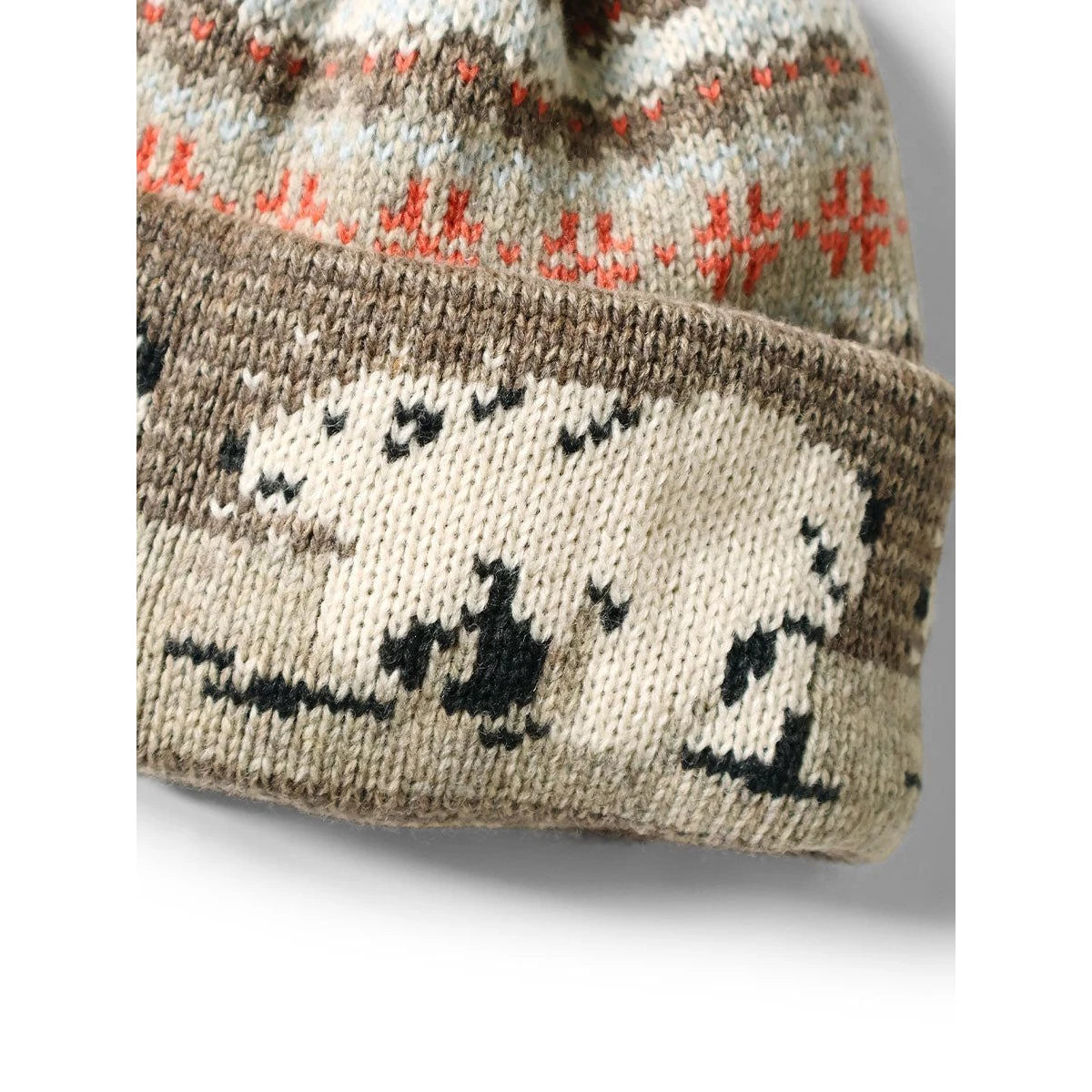 Kapital 5G Wool Polar Bear Knit Cap