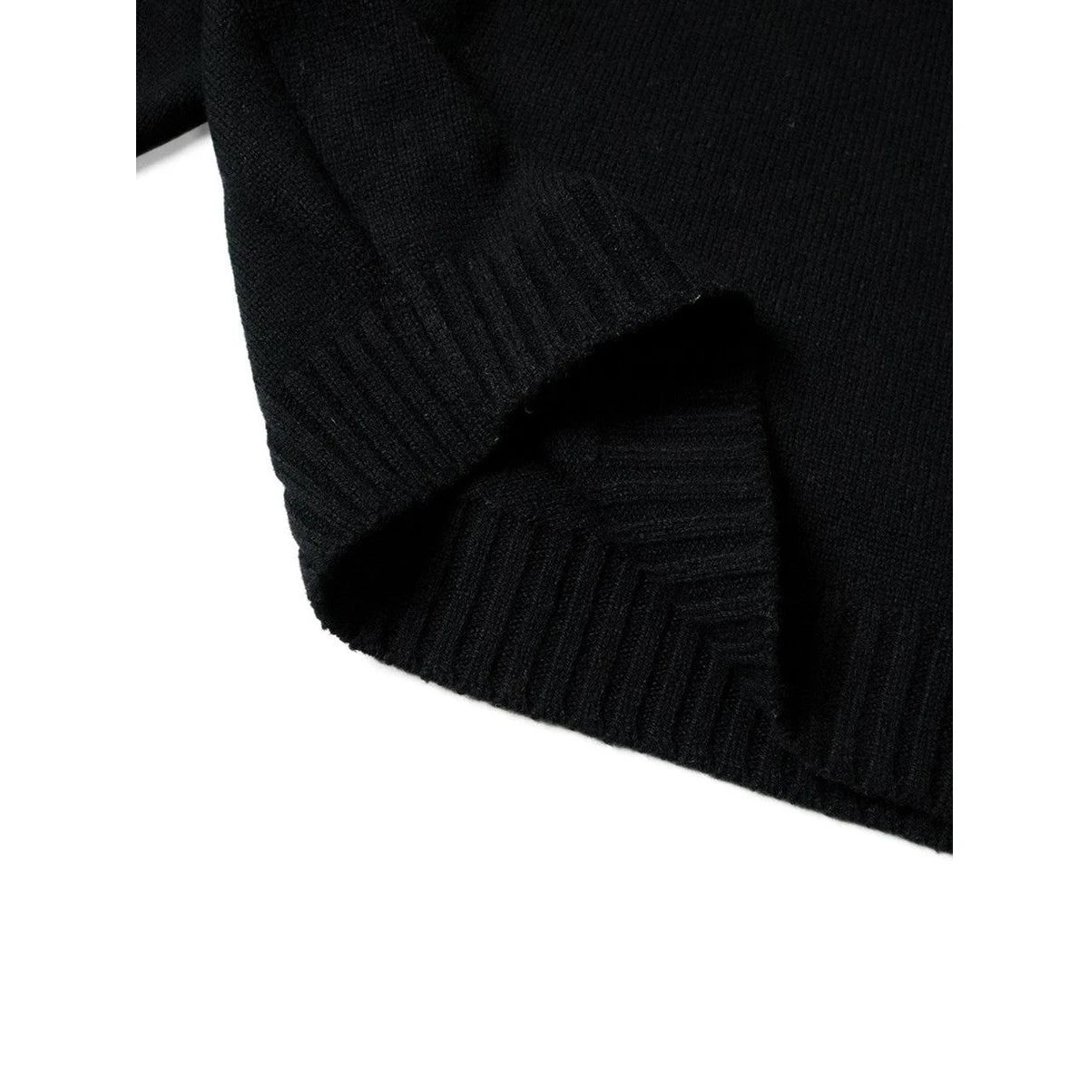 Kapital 5G Wool Snow Pattern Half Zip Sweater