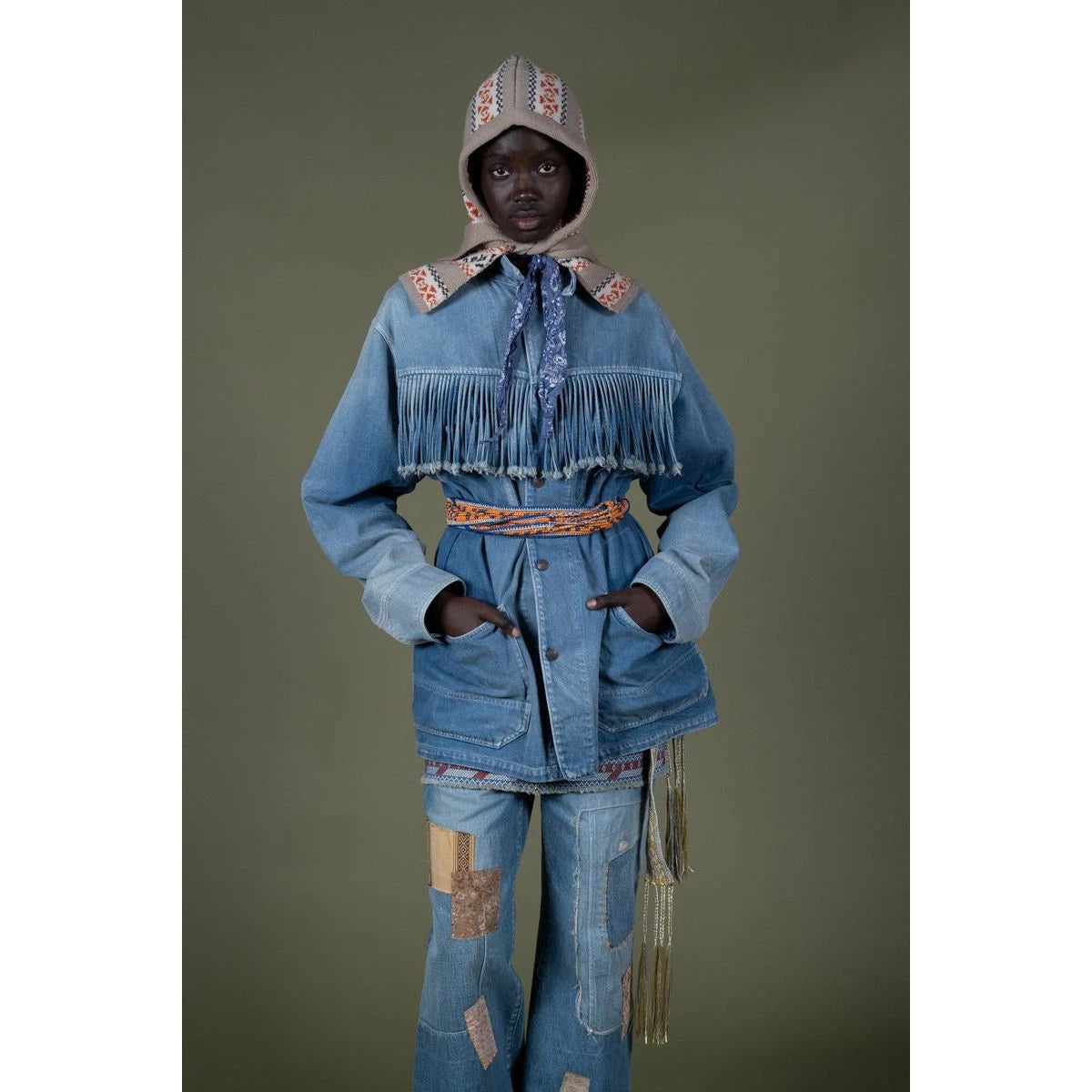 Kapital 5G Wool Yellowknife Fair Isle Baboushka