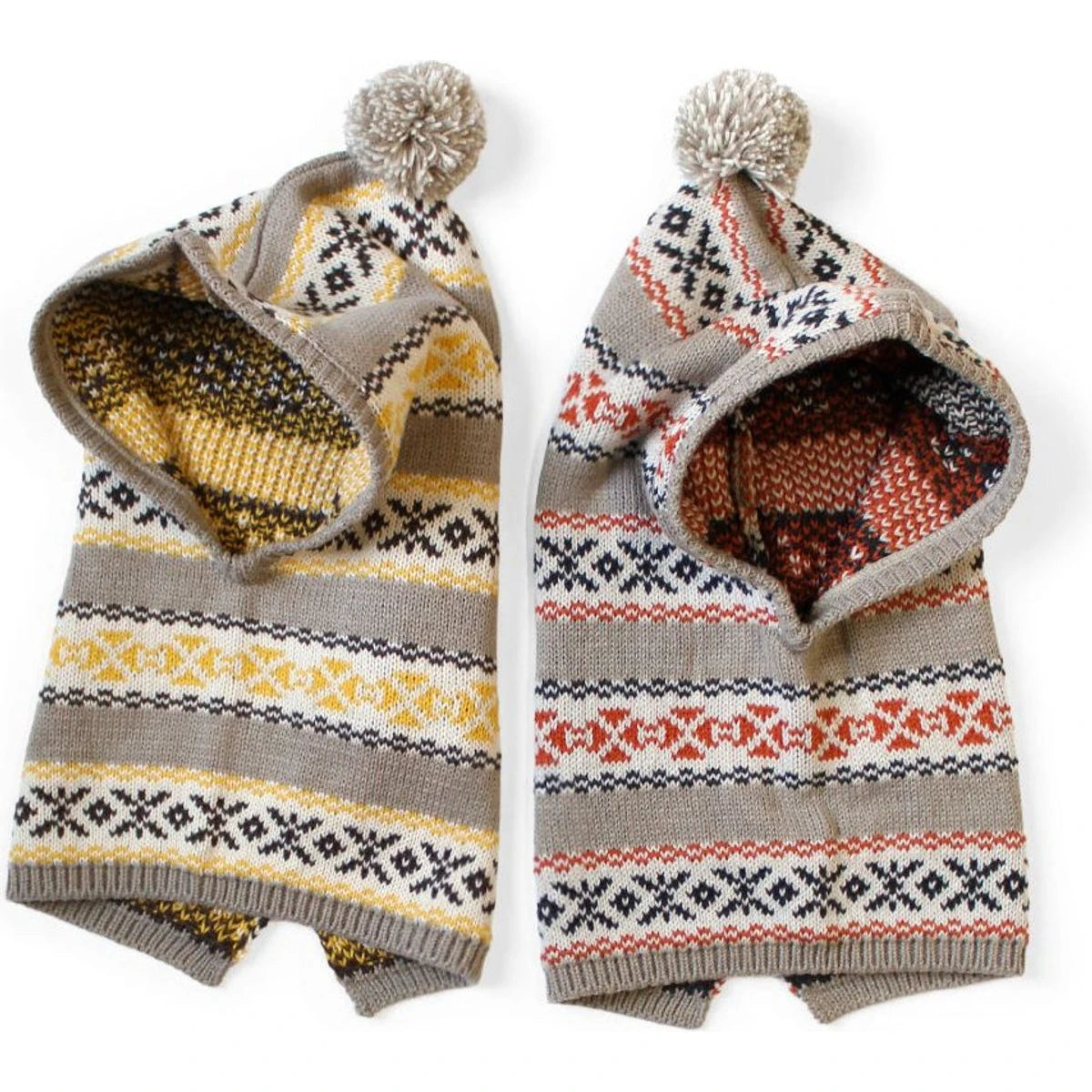 Kapital 5G Wool Yellowknife Fair Isle Balaclava