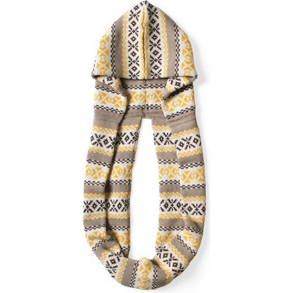 Kapital 5G Wool Yellowknife Fair Isle Balaclava Scarf