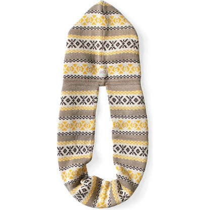 Kapital 5G Wool Yellowknife Fair Isle Balaclava Scarf