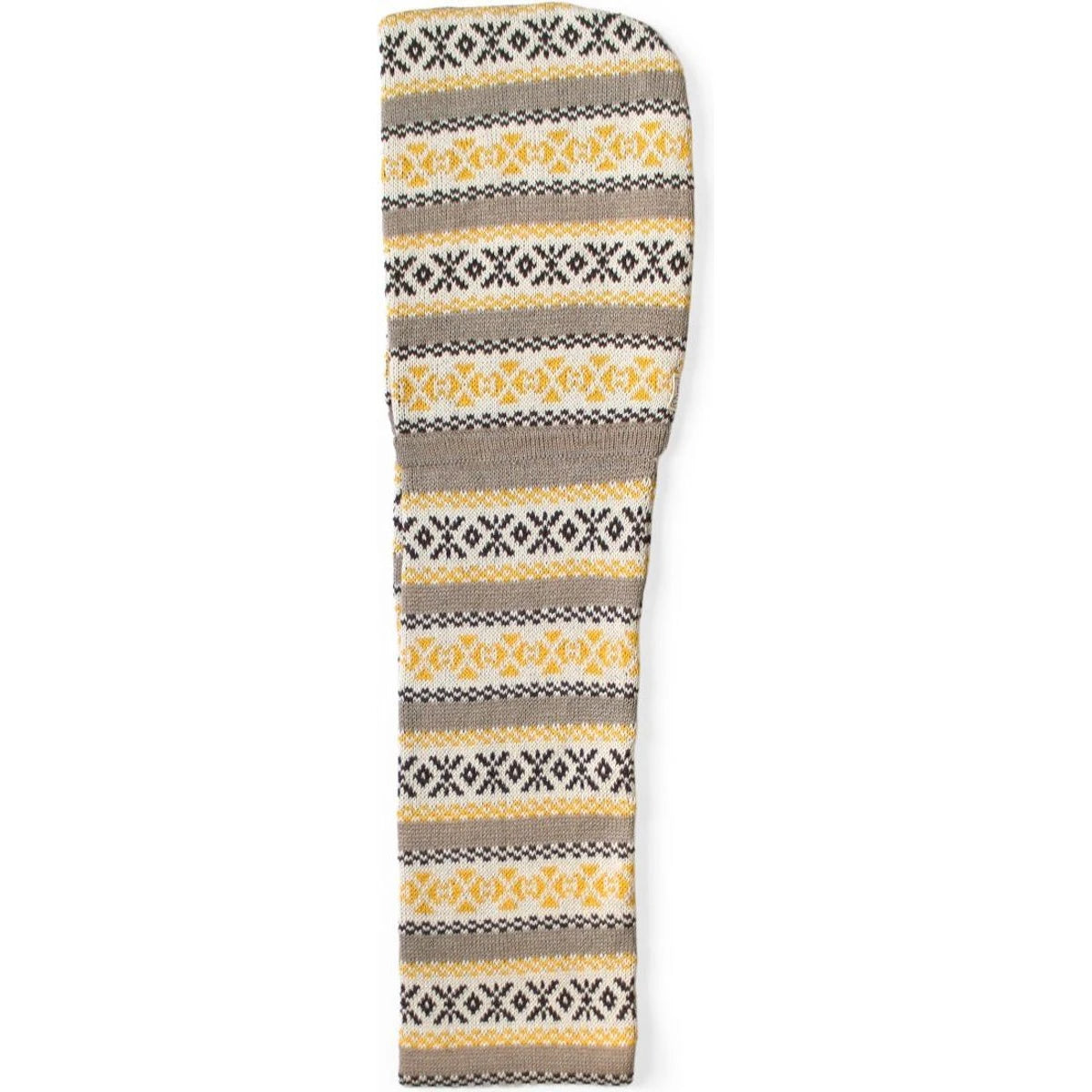 Kapital 5G Wool Yellowknife Fair Isle Balaclava Scarf