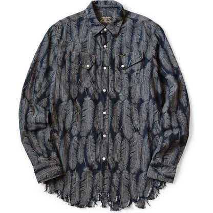 Kapital 5oz Magpie Denim Western Shirt
