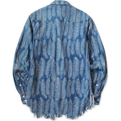 Kapital 5oz Magpie Denim Western Shirt
