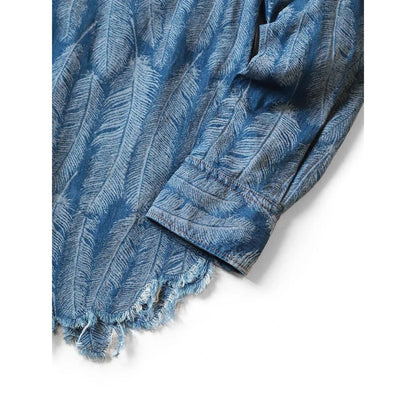 Kapital 5oz Magpie Denim Western Shirt