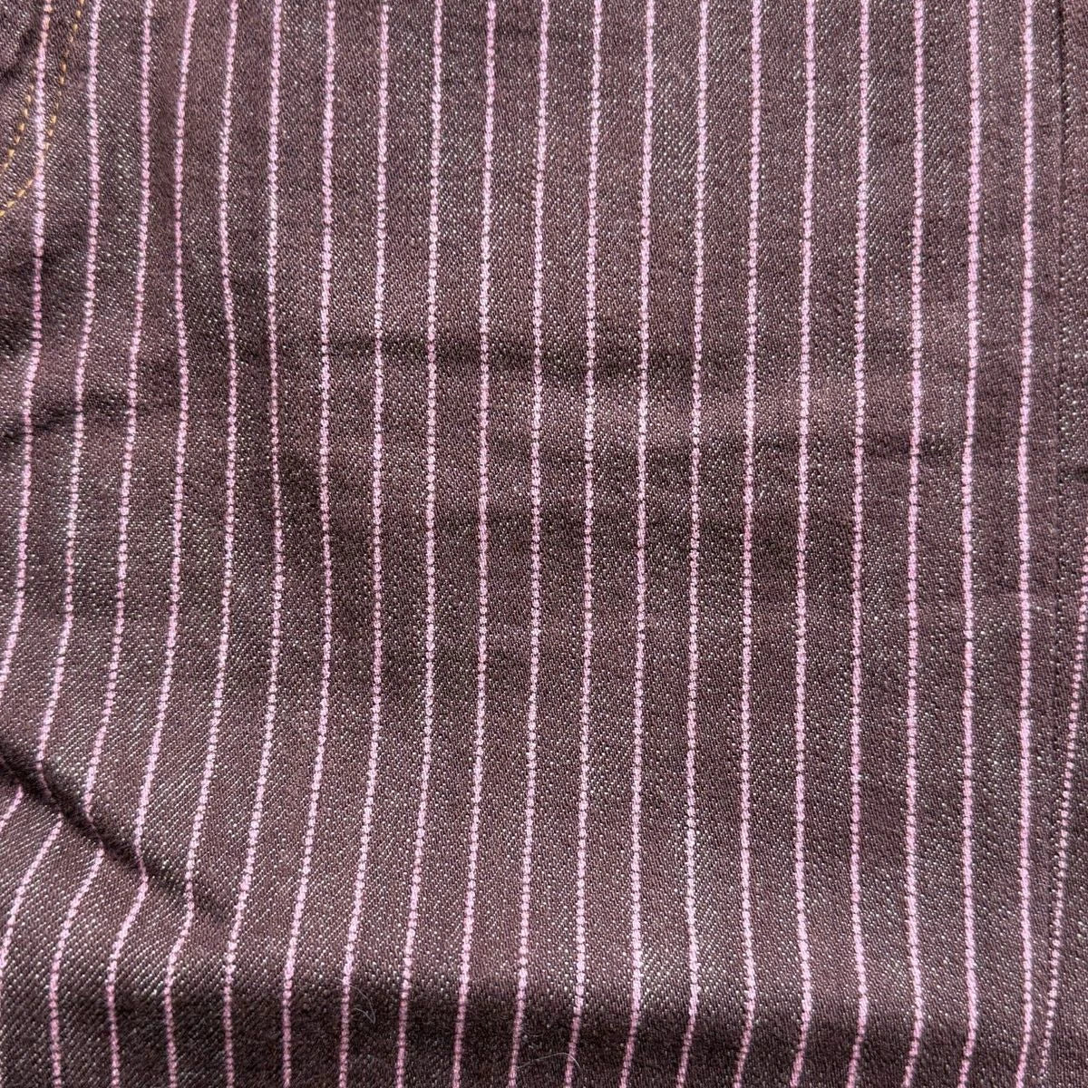 Kapital 5P Denim Pinstripe Sashiko Pants