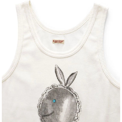 Kapital Stretch Rib Knit Tank Top (Concho Coneybowy Print)